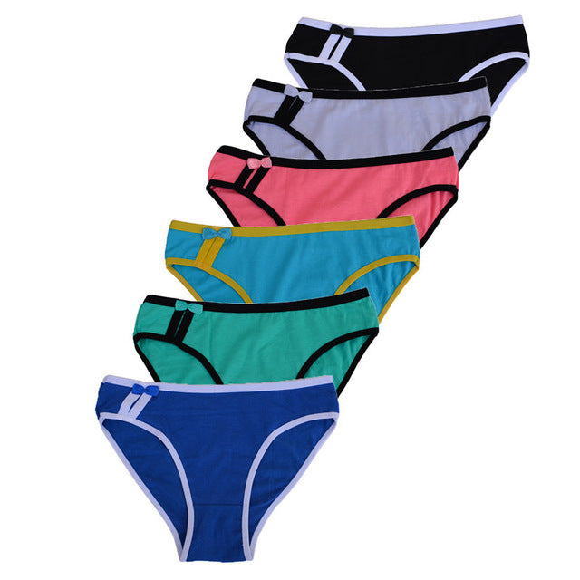 funcilac sexy women female briefs panties brand lace underwear womens cotton underware for lady lingerie intimates (6pcs/lot)