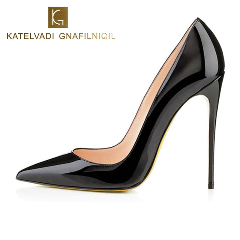 12cm high heels shoes woman high heels pumps wedding bridal shoes
