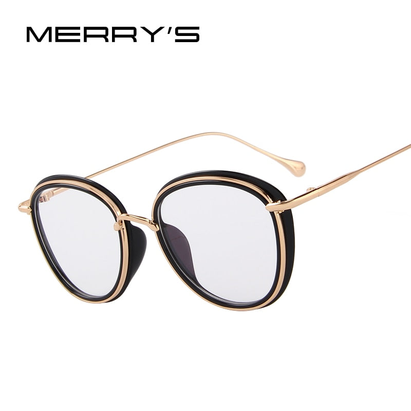 merry's design women retro cat eye optical frames eyeglasses classic glasses