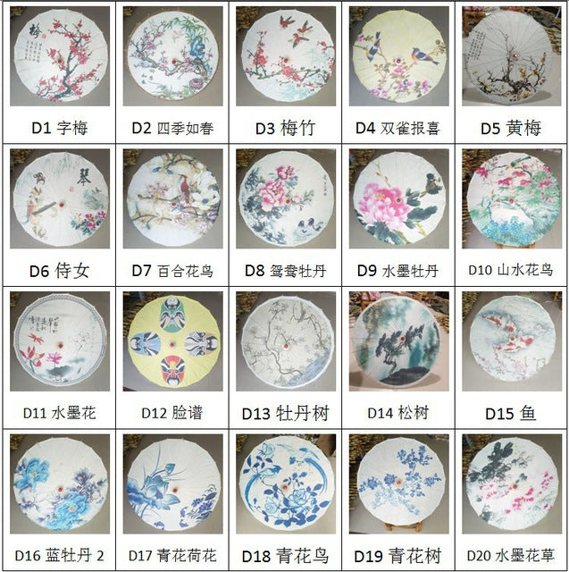 chuangge handmade oiled paper umbrella bamboo wooden rain umbrella women classical japanese chinese style guarda chuva contact to select