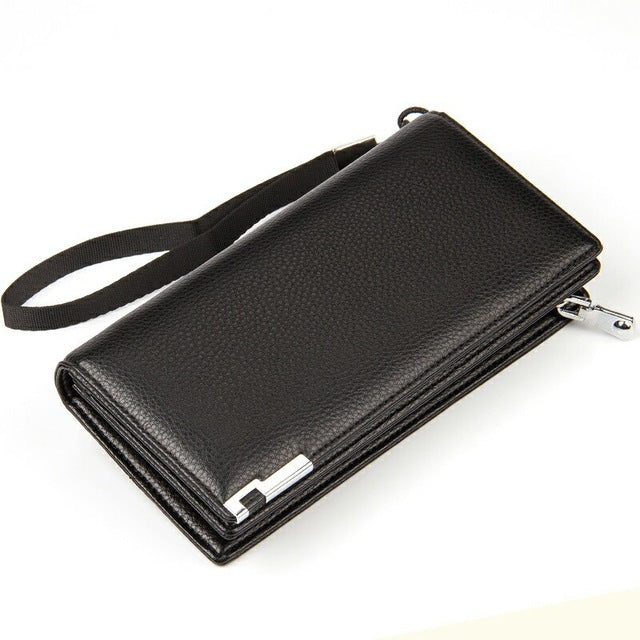 Baellerry brand business wristlet smart wallet leather card holder mal