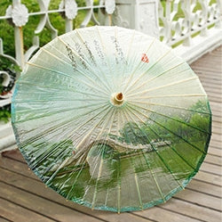 classical oiled paper umbrella rain and sun handmade ancient china style decorated japanese umbrella women dance props a12