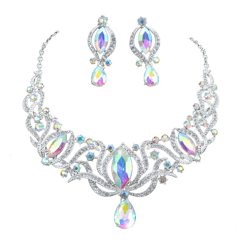 high quality indian style silver bridal jewelry sets