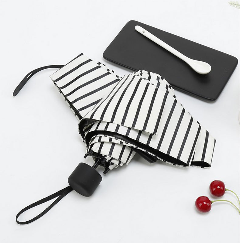folding umbrella creative cute mini compact folding lightweight travel umbrella rain waterproof/uv protective