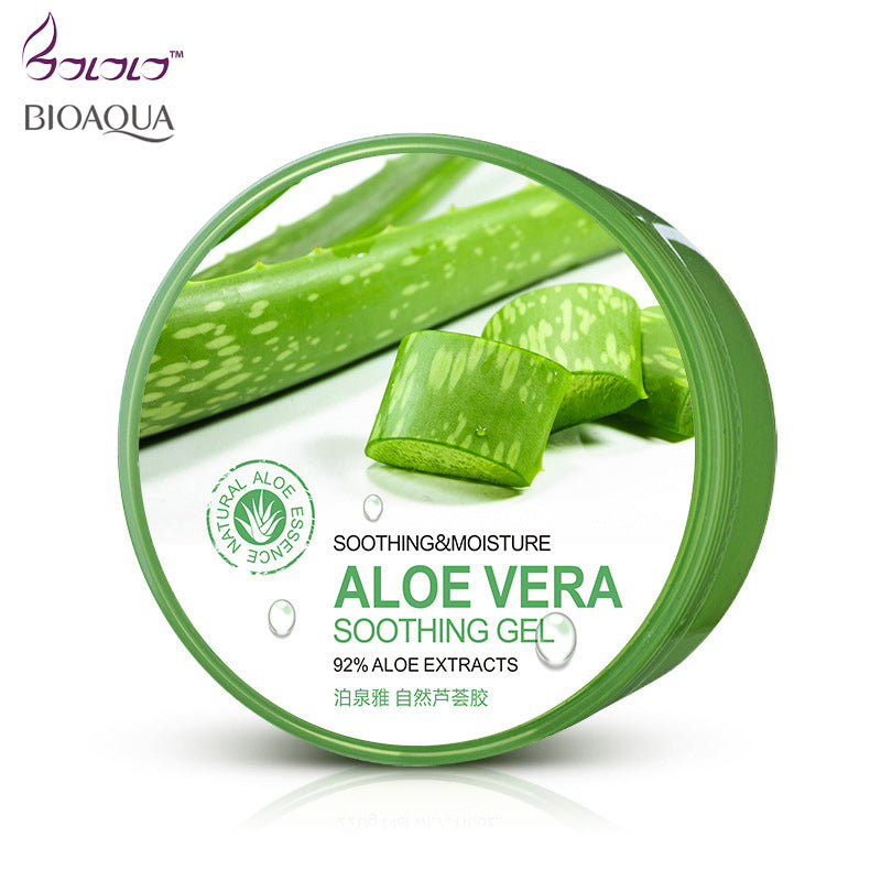 pure organic aloe vera gel cream hyaluronic acid mask soothing & moisture, remove acne hydrating whitening oil control skin care