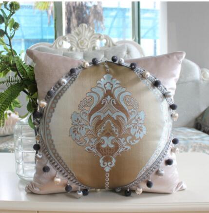 luxury leather sofa cushion cover