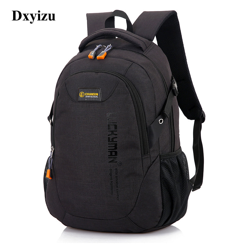 unisex school bag waterproof nylon brand new schoolbag business men women backpack polyester bag shoulder bags computer packsack