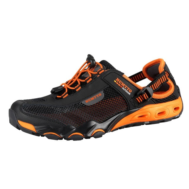HUMTTO Men's Upstream Shoes Outdoor Trekking Wading Aqua Shoes Breatha