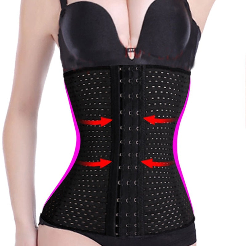 new waist back support women training shaper belt women postpartum slimming weight loss corset body shaper belt bodysuit