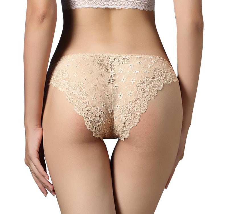 fashion floral women lace panties