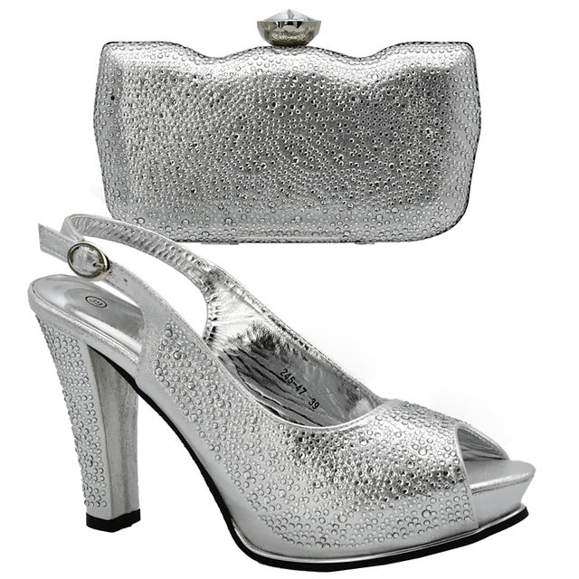 italian shoes with matching bags high quality shoes and bag set