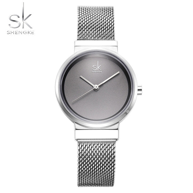 blue wrist watch women watches luxury brand steel ladies quartz women watches relogio feminino montre femme sliver