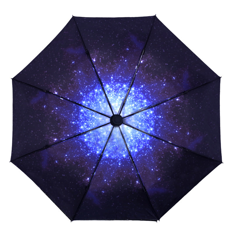 anti-uv full automatic umbrella rain women men 3 folding light and durable 8k strong umbrellas kids rainy sunny wholesale price