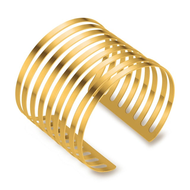 hot big surface width woman cuff bangles bracelets d0024