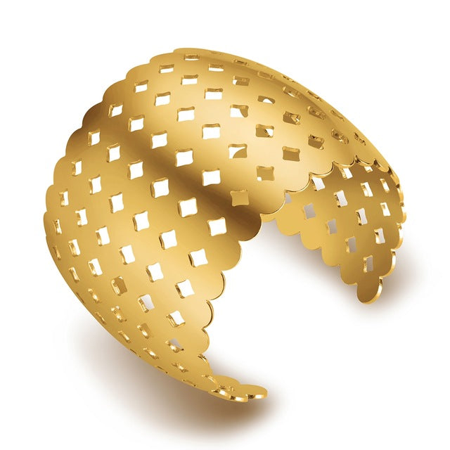 hot big surface width woman cuff bangles bracelets d0028