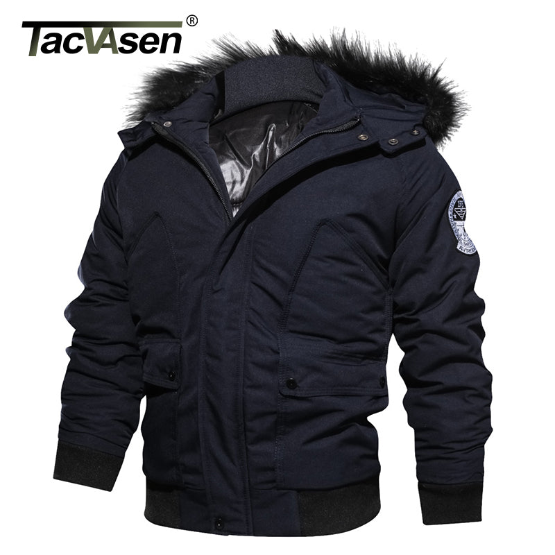 men winter military style jacket