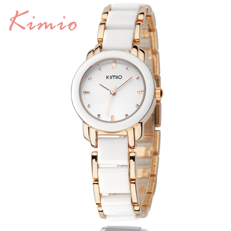 kimio luxury  fashion women's watches quartz watch bracelet wristwatches stainless steel bracelet women watches with gift box