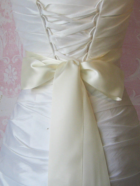 pearls beaded crystal rhinestone wedding belts bridal sash belts ivory