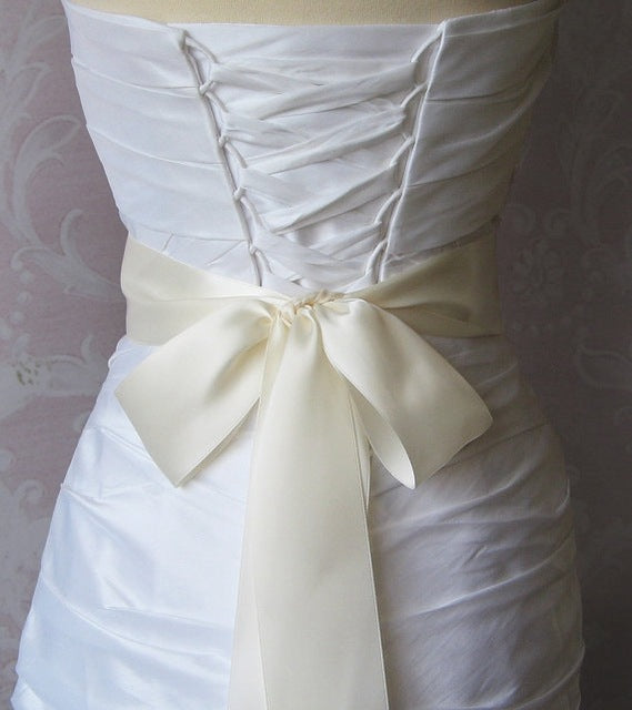 pearls beaded crystal rhinestone wedding belts bridal sash belts light ivory