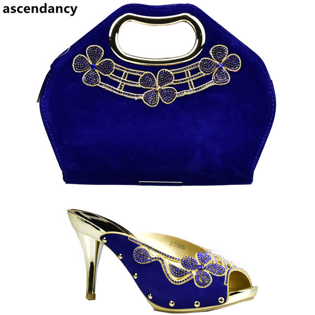 matching italian shoe and bag