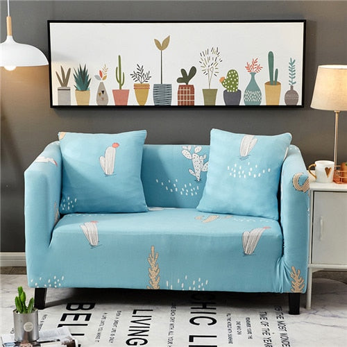 elastic slipcover cartoon deer sofa cover