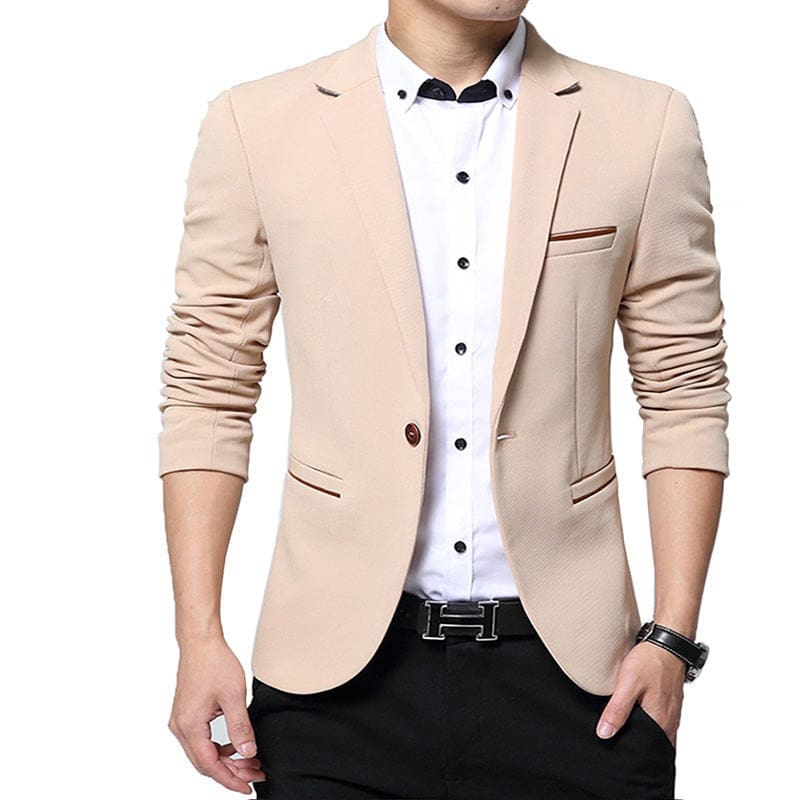 Slim Fit Casual Blazer Suit For Men JACKETS