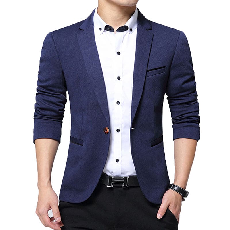 Slim Fit Casual Blazer Suit For Men JACKETS