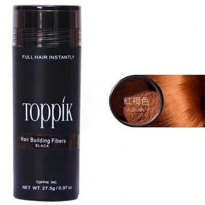 toppik hair building fibers 27.5g auburn