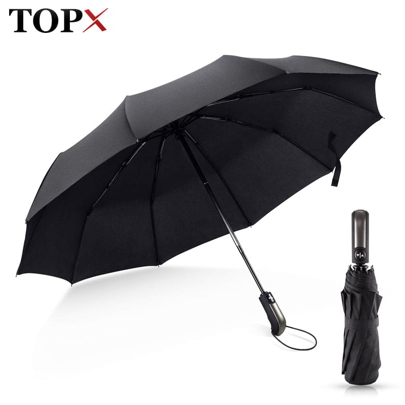 wind resistant folding automatic umbrella rain women auto luxury umbrellas