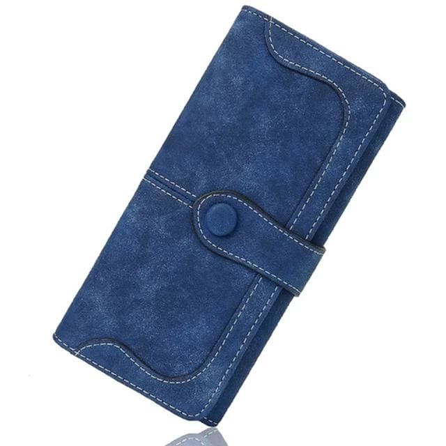women luxury brand leather wallet