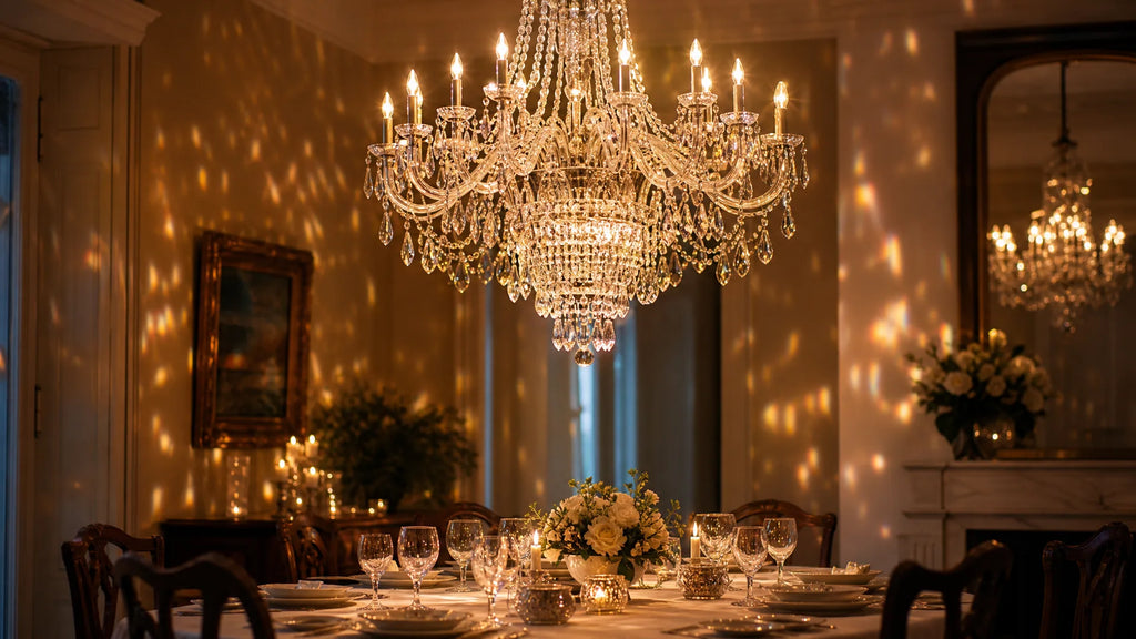 Crystal Chandelier for Dining Room Lighting: Guide & Ideas
