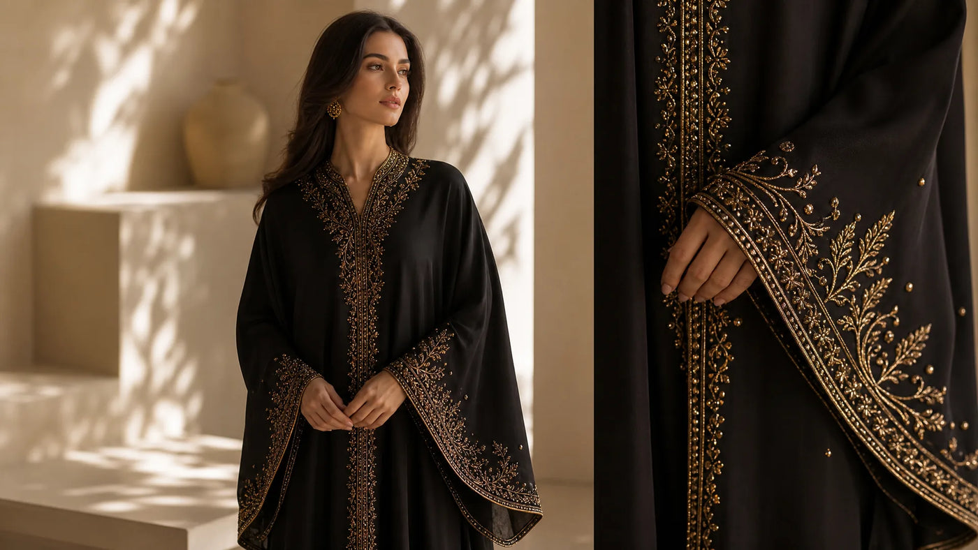 Black Abaya With Embroidery: Styles & Styling Tips