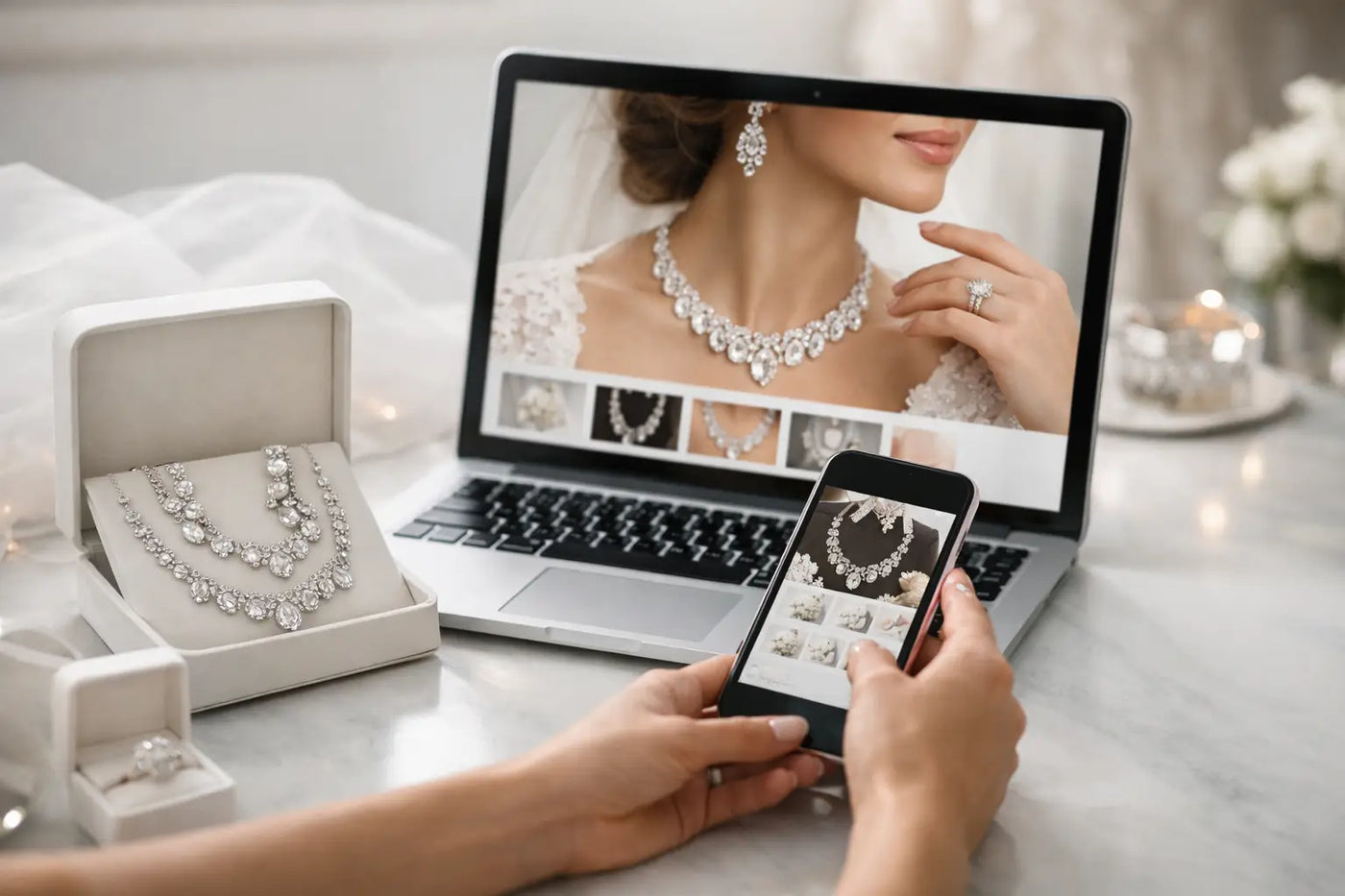 How to Shop Bridal Jewelry Set Online