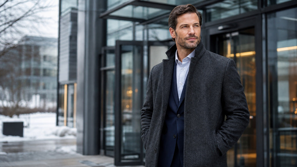 Men's Jacket for Winter Business Casual: Refined Style