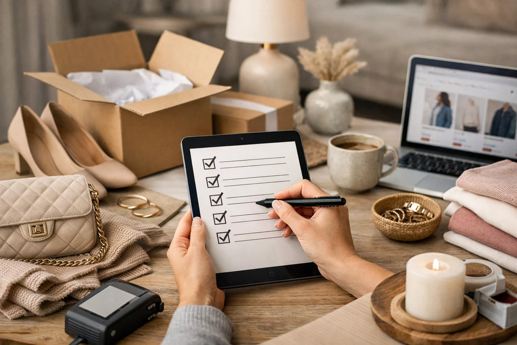 Home Goods Online Retailers Checklist