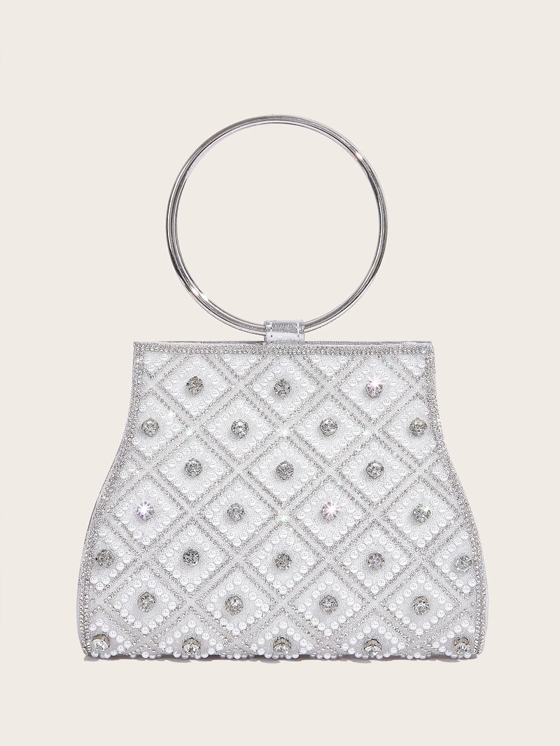 Women's Diamond Handbags Rhinestones Evening Bridal Stones Clutch