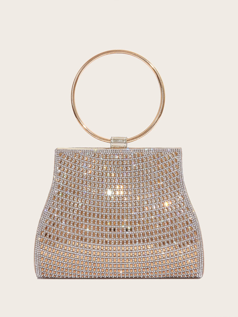 Women's Diamond Handbags Rhinestones Evening Bridal Stones Clutch
