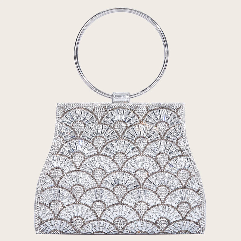 Women's Diamond Handbags Rhinestones Evening Bridal Stones Clutch