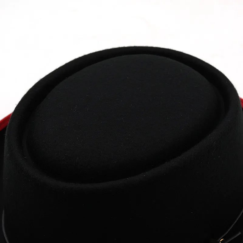 British Style Hip Hop Fedora Hat Unisex Party Sombrero Cap