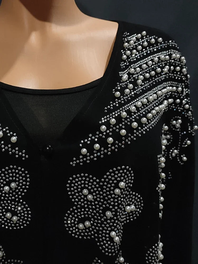 Dubai Luxury Chiffon Muslim Abayas For Women