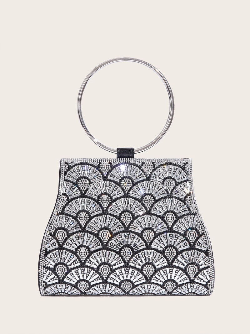 Women's Diamond Handbags Rhinestones Evening Bridal Stones Clutch