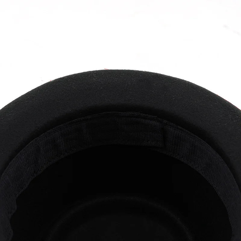 British Style Hip Hop Fedora Hat Unisex Party Sombrero Cap