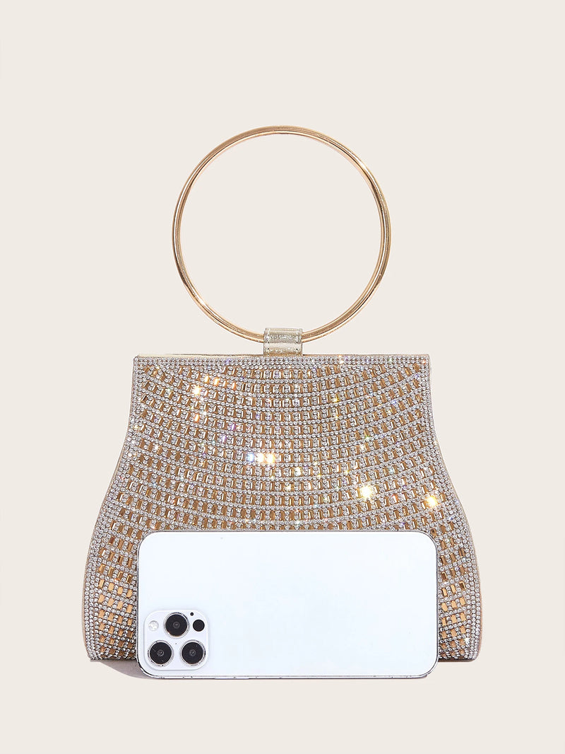 Women's Diamond Handbags Rhinestones Evening Bridal Stones Clutch