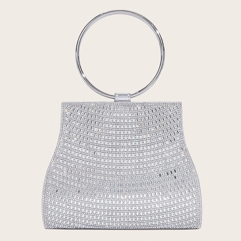Women's Diamond Handbags Rhinestones Evening Bridal Stones Clutch