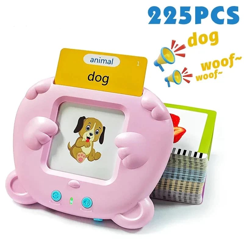 Early Educational Talking Flash Cards English Electronic Audio Book Kids Birthday Gifts Toys