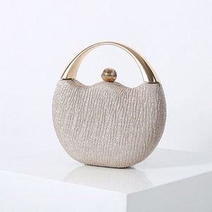 Elegant Round Shoulder Luxury Wedding Women Clutch Handbags