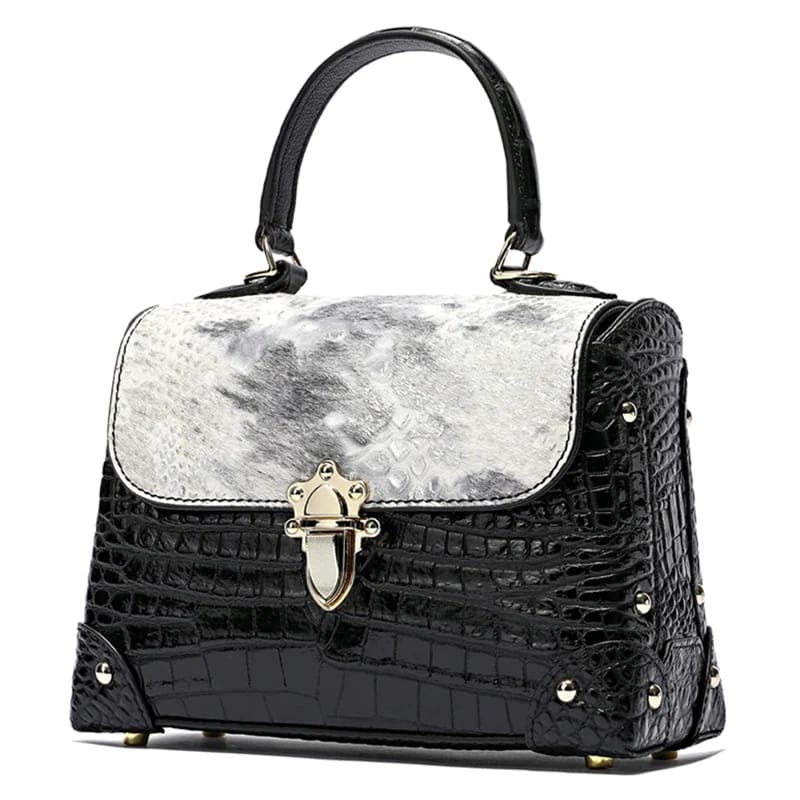 Genuine Leather Crocodile skin Luxury Women’s Handbag HANDBAGS