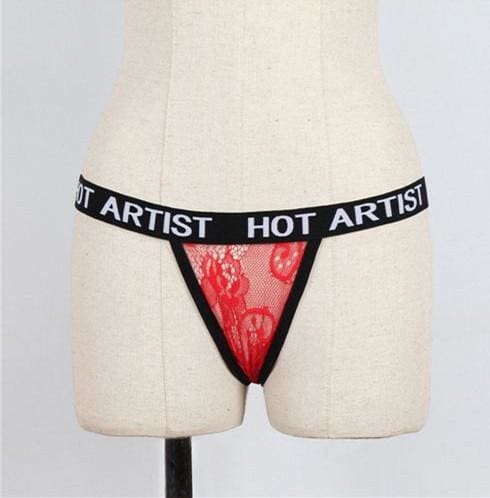 Fashion Sexy Panties For Women Hot Artist Letters Panty G String