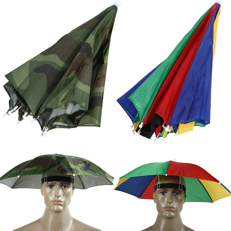 colorful umbrella hat outdoor brolly parasol