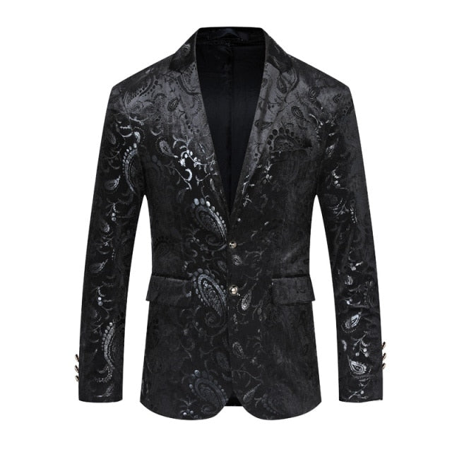 shawl lapel black jacquard dinner jackets party groom wear men slim wedding suits for men prom tuxedo blazer